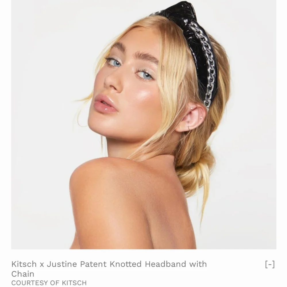 Kitsch Justine Marjan Knotted Chain Headband